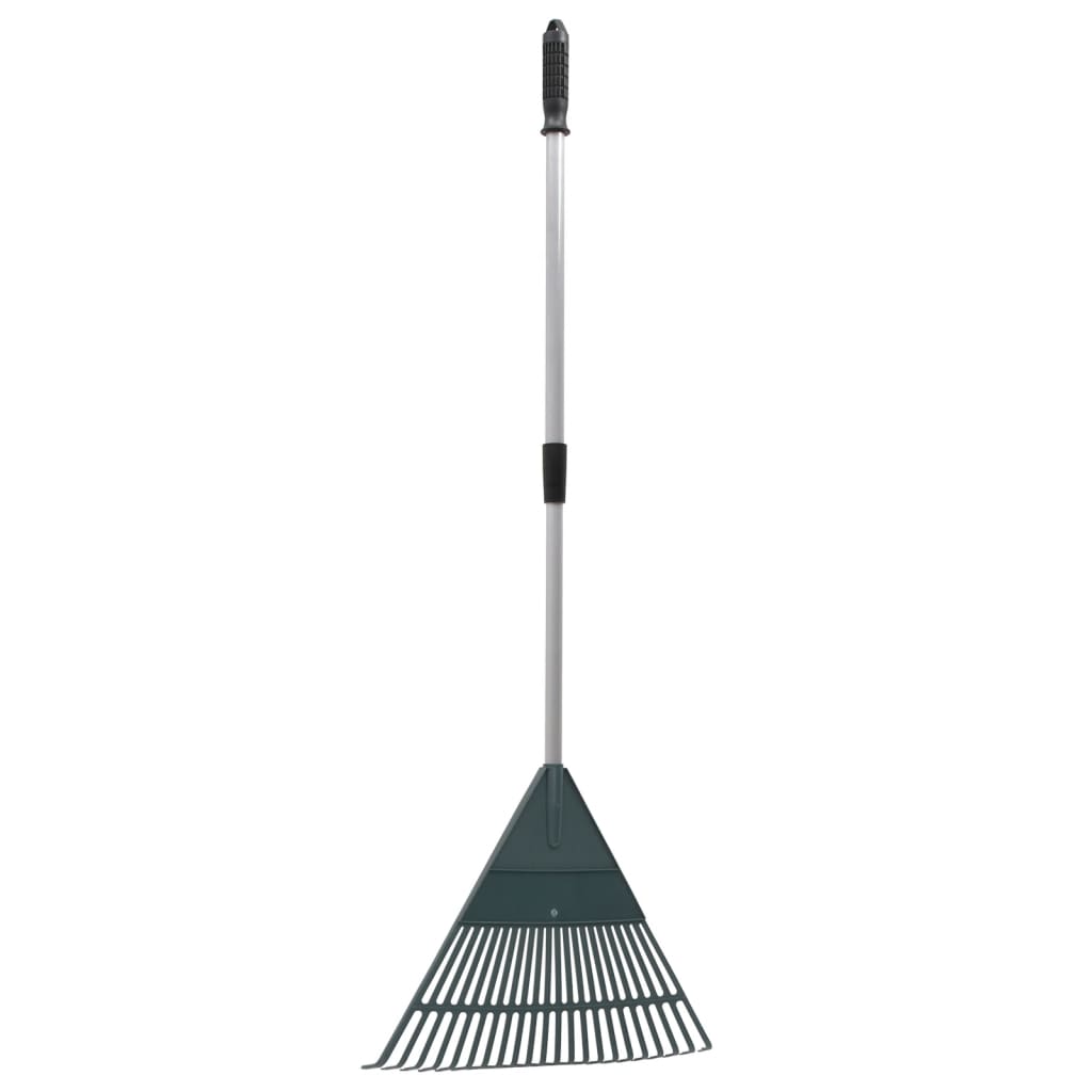 Vidaxx râteau à feuilles 155,5 cm pp vert foncé