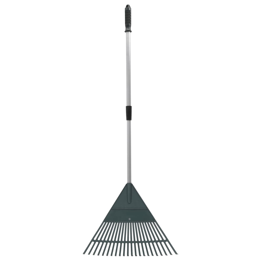 Vidaxx râteau à feuilles 155,5 cm pp vert foncé