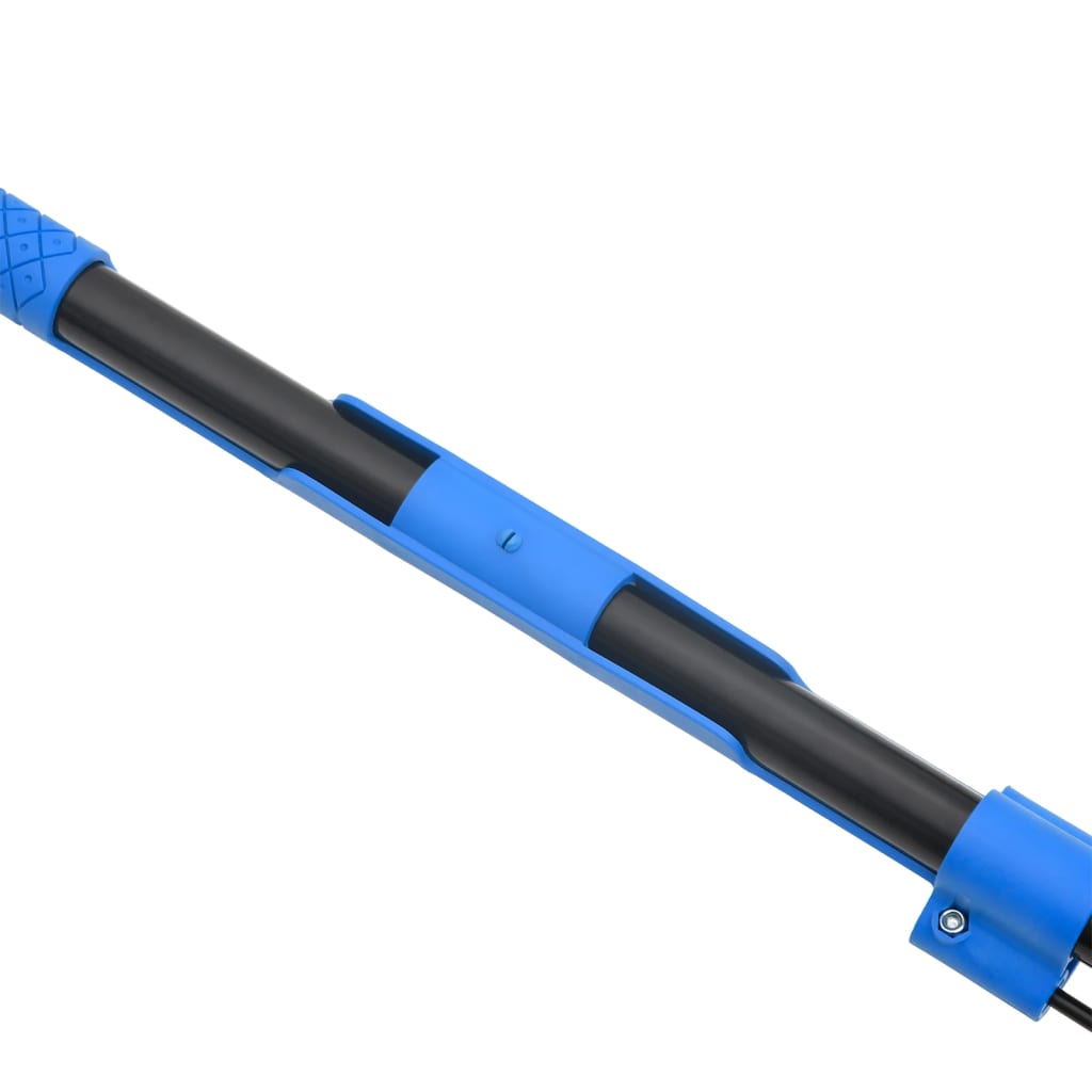 VidaXL collecteur de noix 127 cm acier bleu