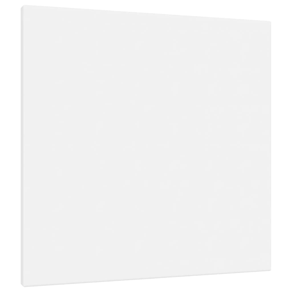 VidaXL Toiles 12 pcs tissu et bois de pin massif blanc