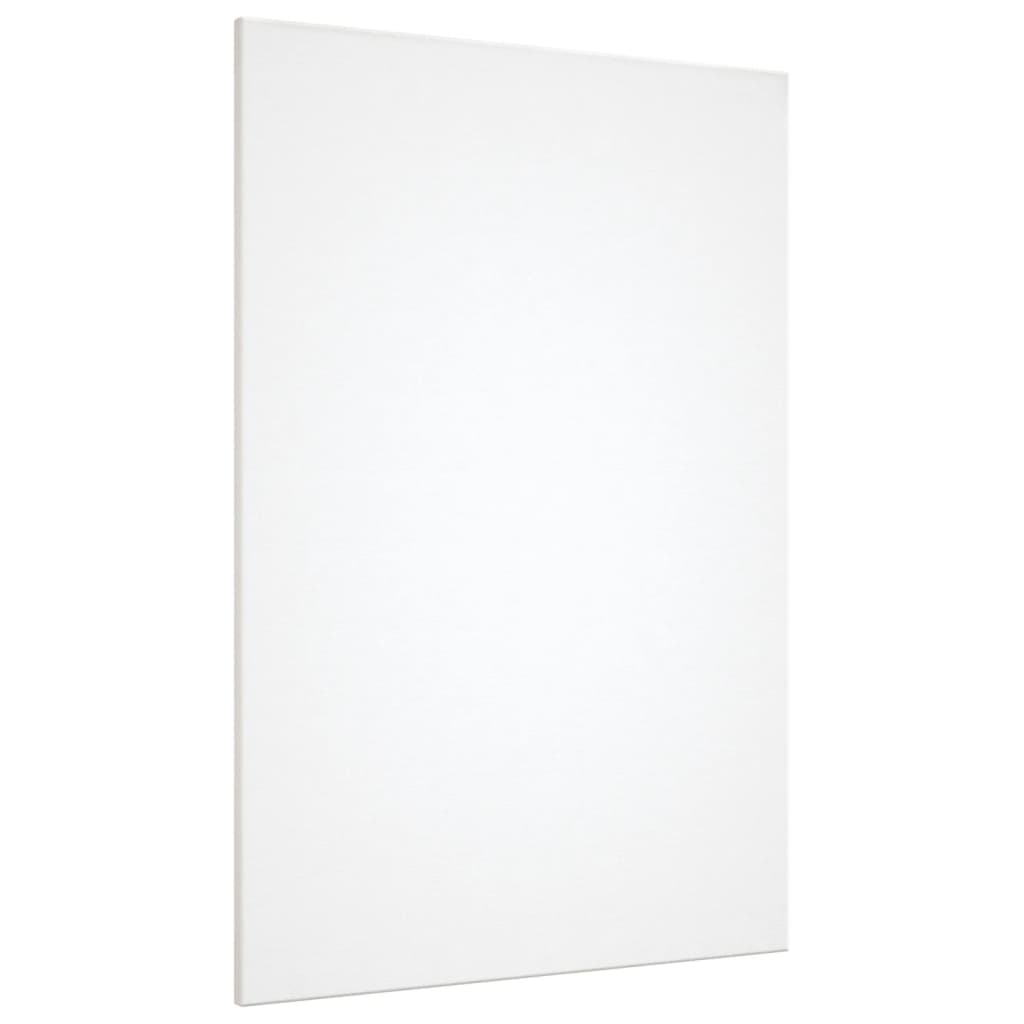 VidaXL Toiles 12 pcs tissu et bois de pin massif blanc