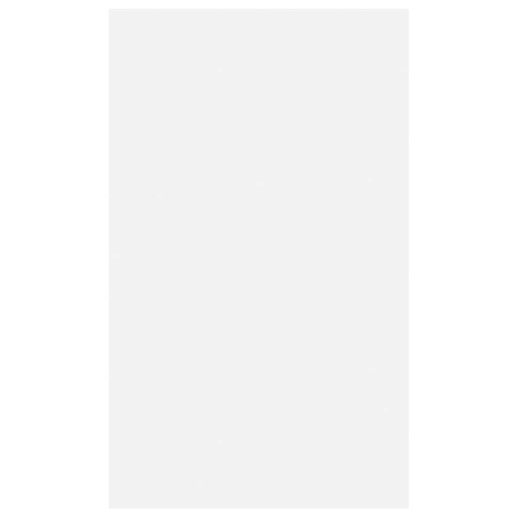 VidaXL toiles 12 pcs tissu et bois de pin massif blanc