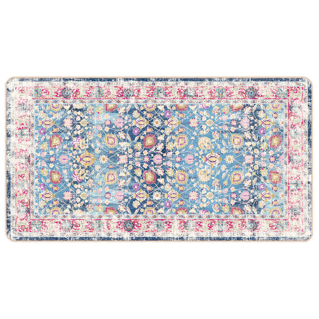 Vidaxx tapis lavable antidérapant 80x150 cm multicolore