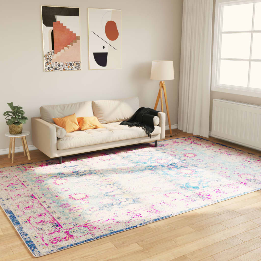 Vidaxx tapis lavable antidérapant 190x300 cm multicolore
