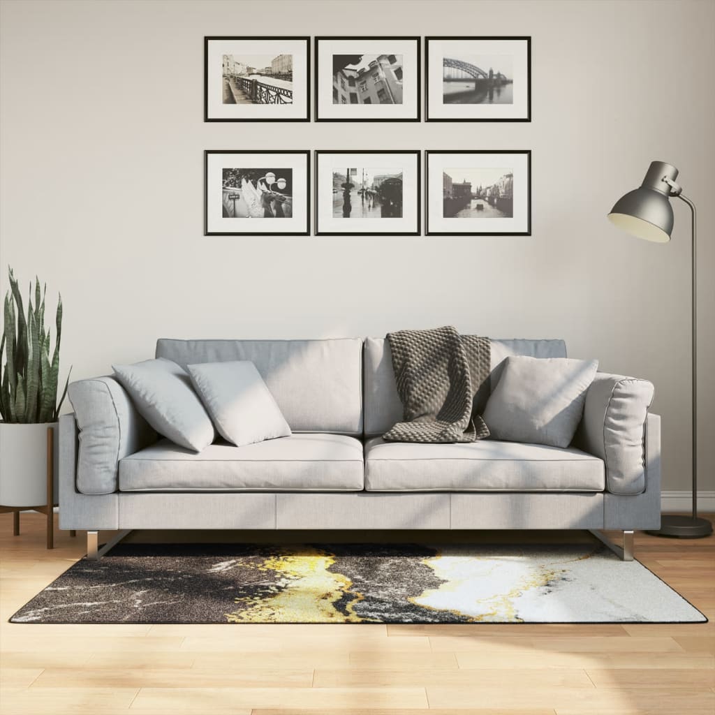 Vidaxx tapis lavable antidérapant 80x150 cm multicolore