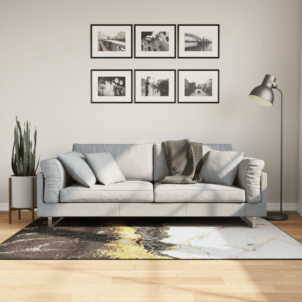 Vidaxx tapis lavable antidérapant 120x180 cm multicolore