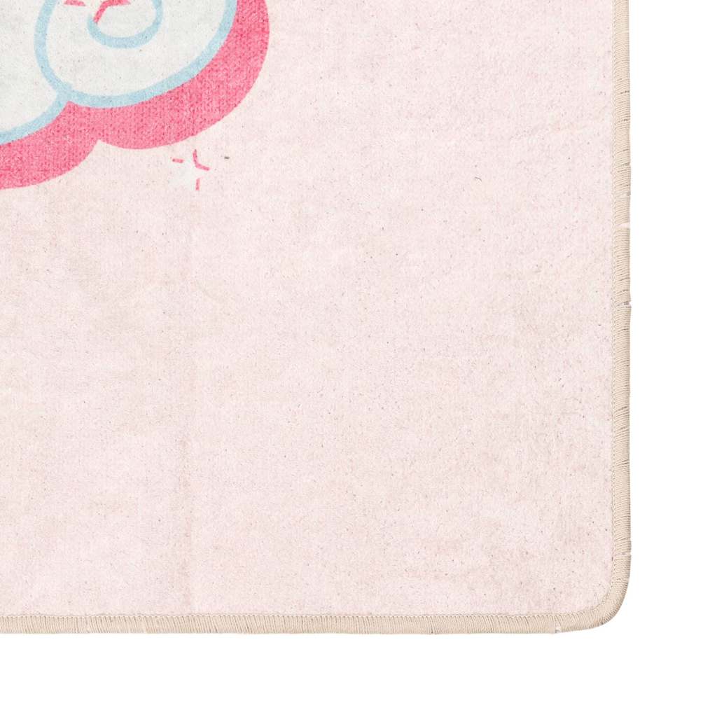 Vidaxx tapis enfant licorne lavable antidérapant 160x230 cm vert