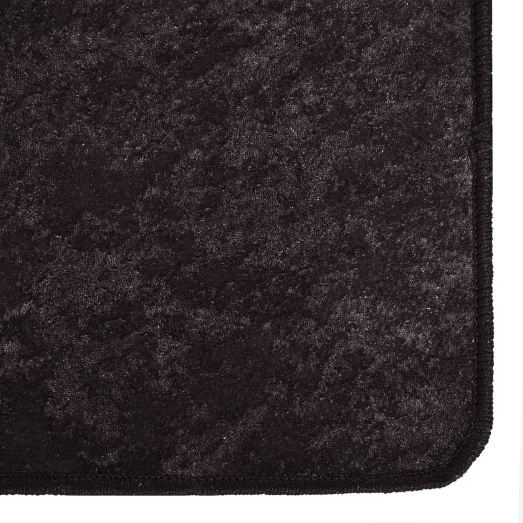 Vidaxx tapis lavable antidérapant 400x300 cm anthracite