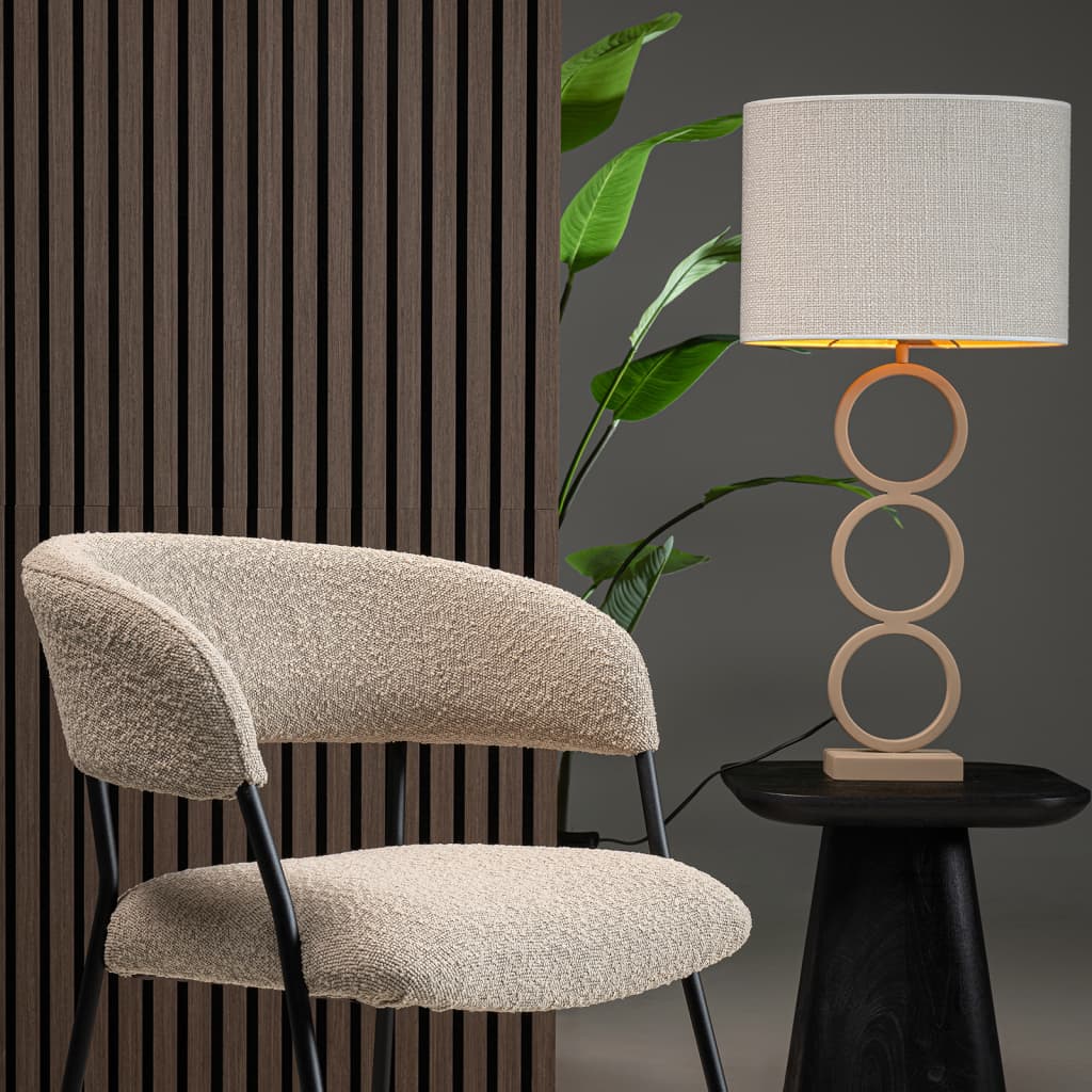 Wallart akupanels 4 pcs acoustique chêne foncé