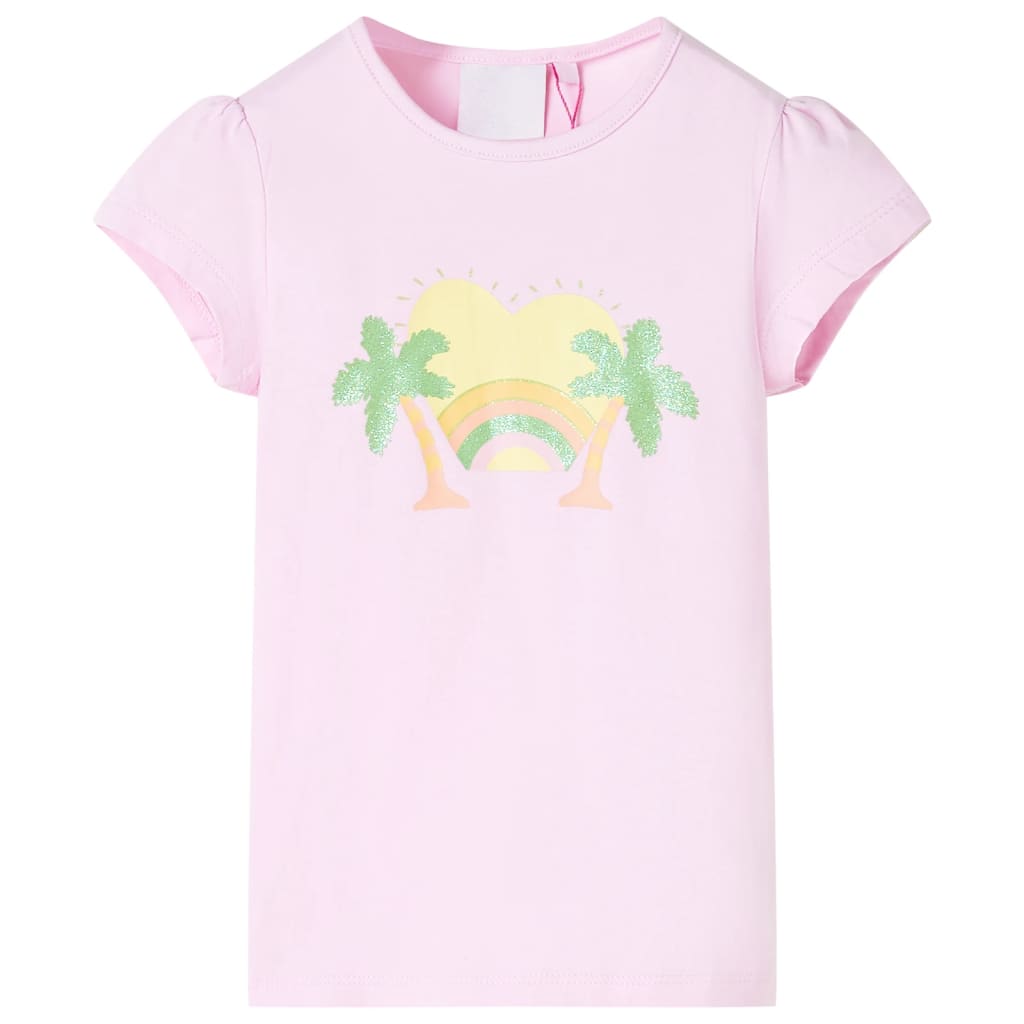 VidaXL Chemise enfant 116 rose clair