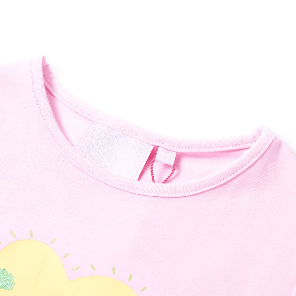 VidaXL Chemise enfant 116 rose clair
