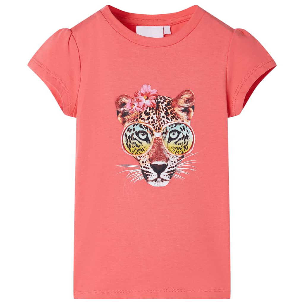 VidaXL Chemise enfant 92 couleur corail