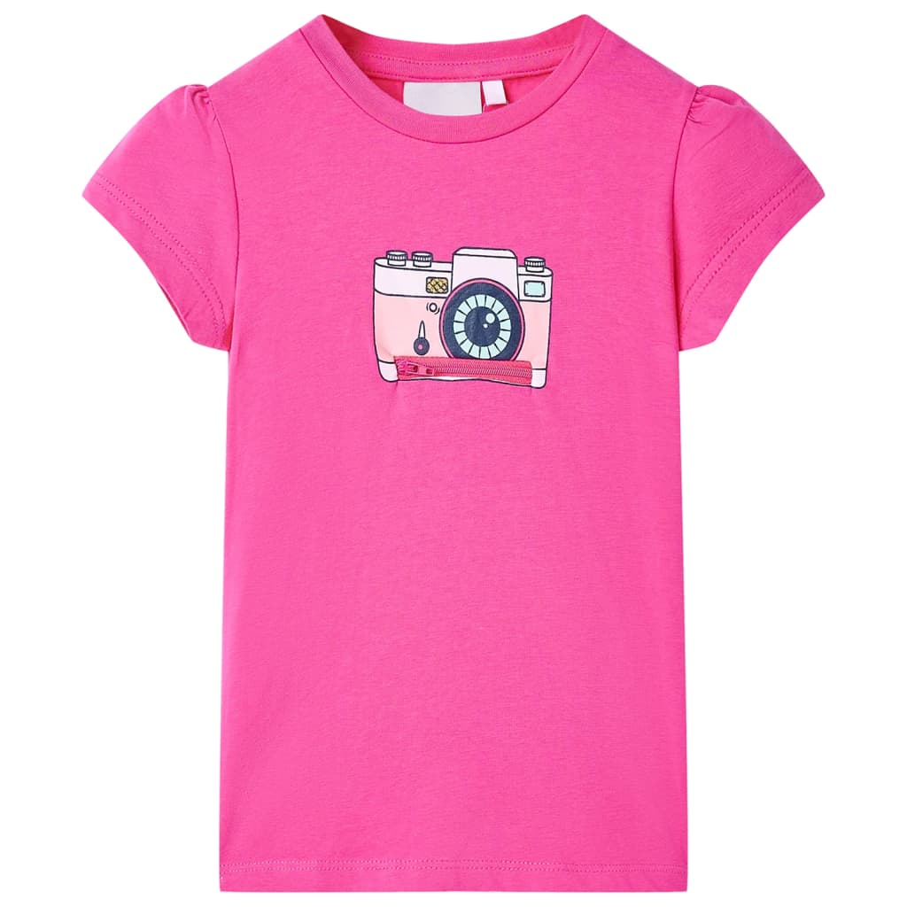 VidaXL Chemise enfant 104 rose foncé