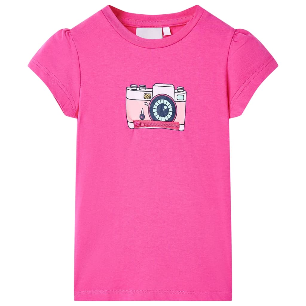 VidaXL Chemise enfant 116 rose foncé