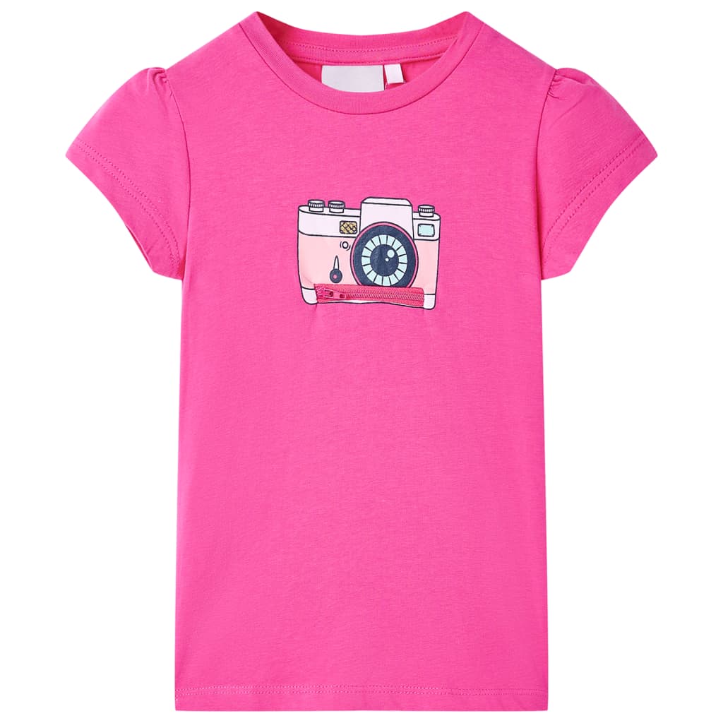 VidaXL Chemise enfant 128 rose foncé