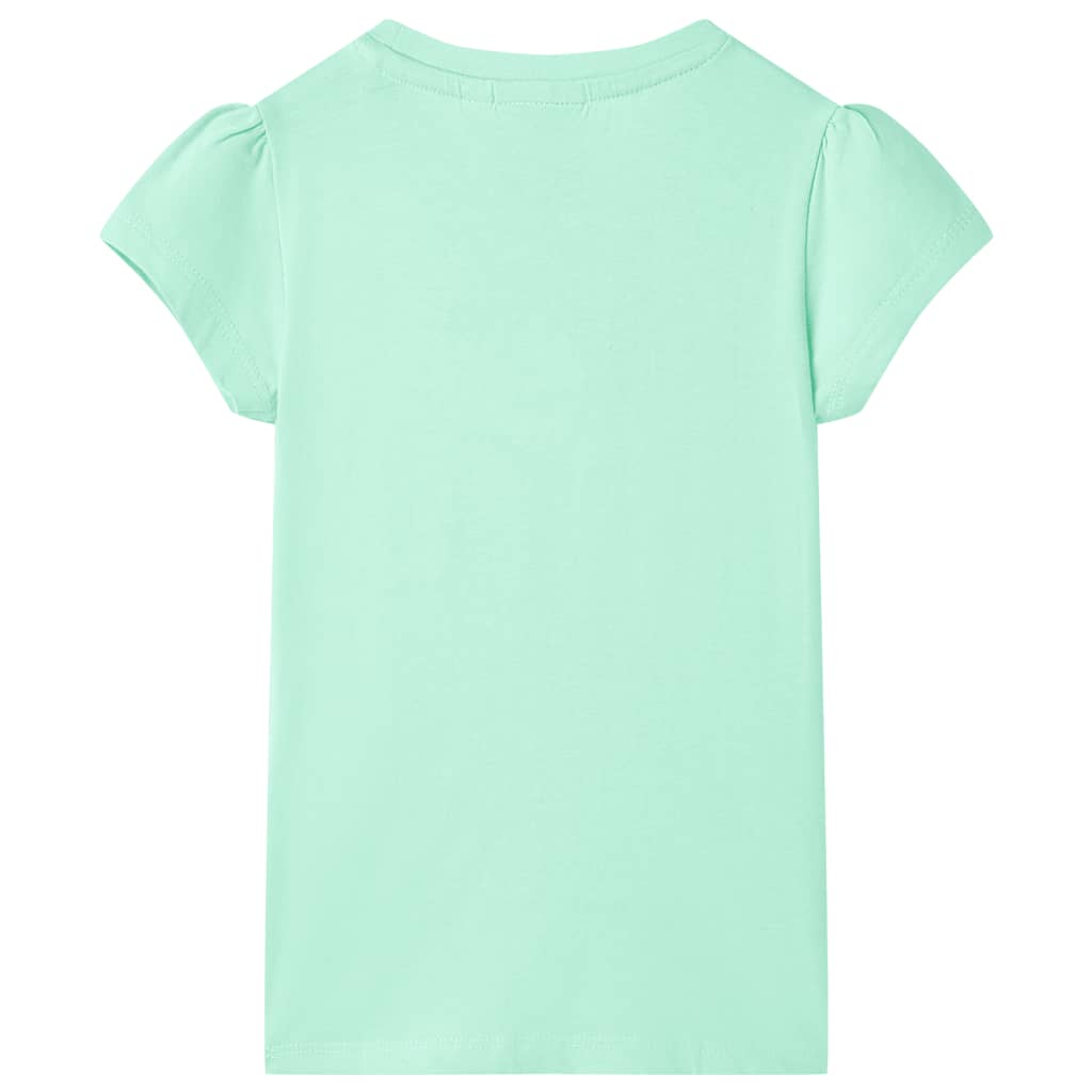 VidaXL Chemise enfant 128 vert vif