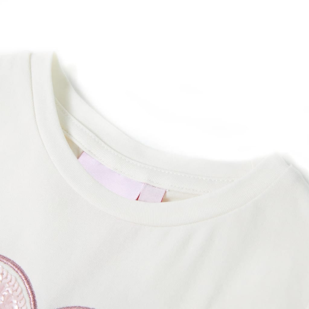 VidaXL Chemise enfant 128 écru