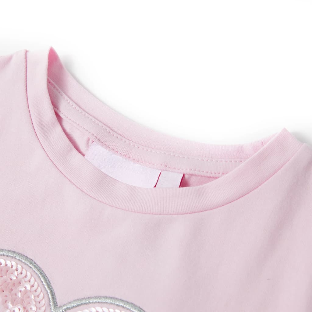 VidaXL Chemise enfant 116 rose clair