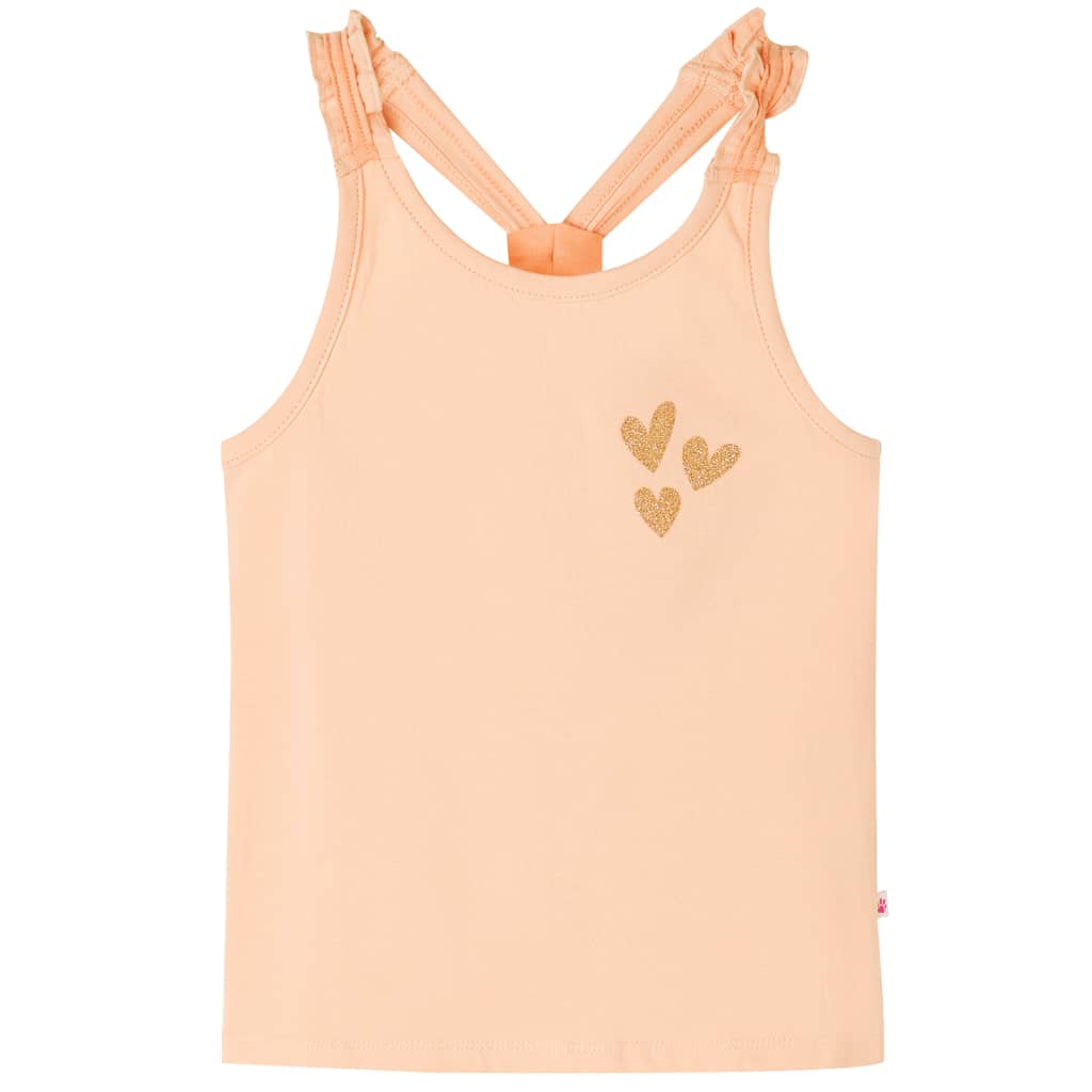 VidaXL Haut enfant 128 orange clair