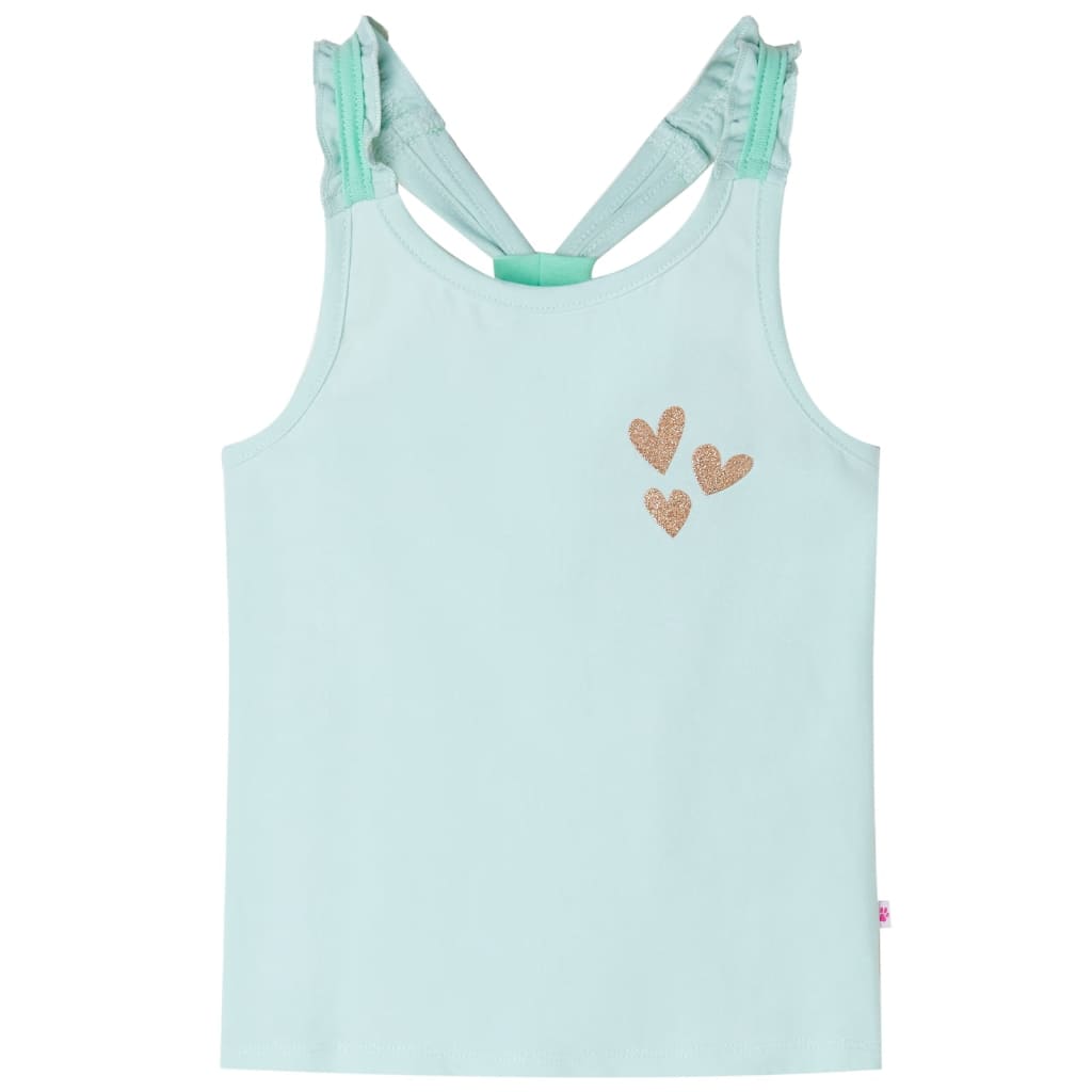 VidaXL Haut enfant 140 menthe clair