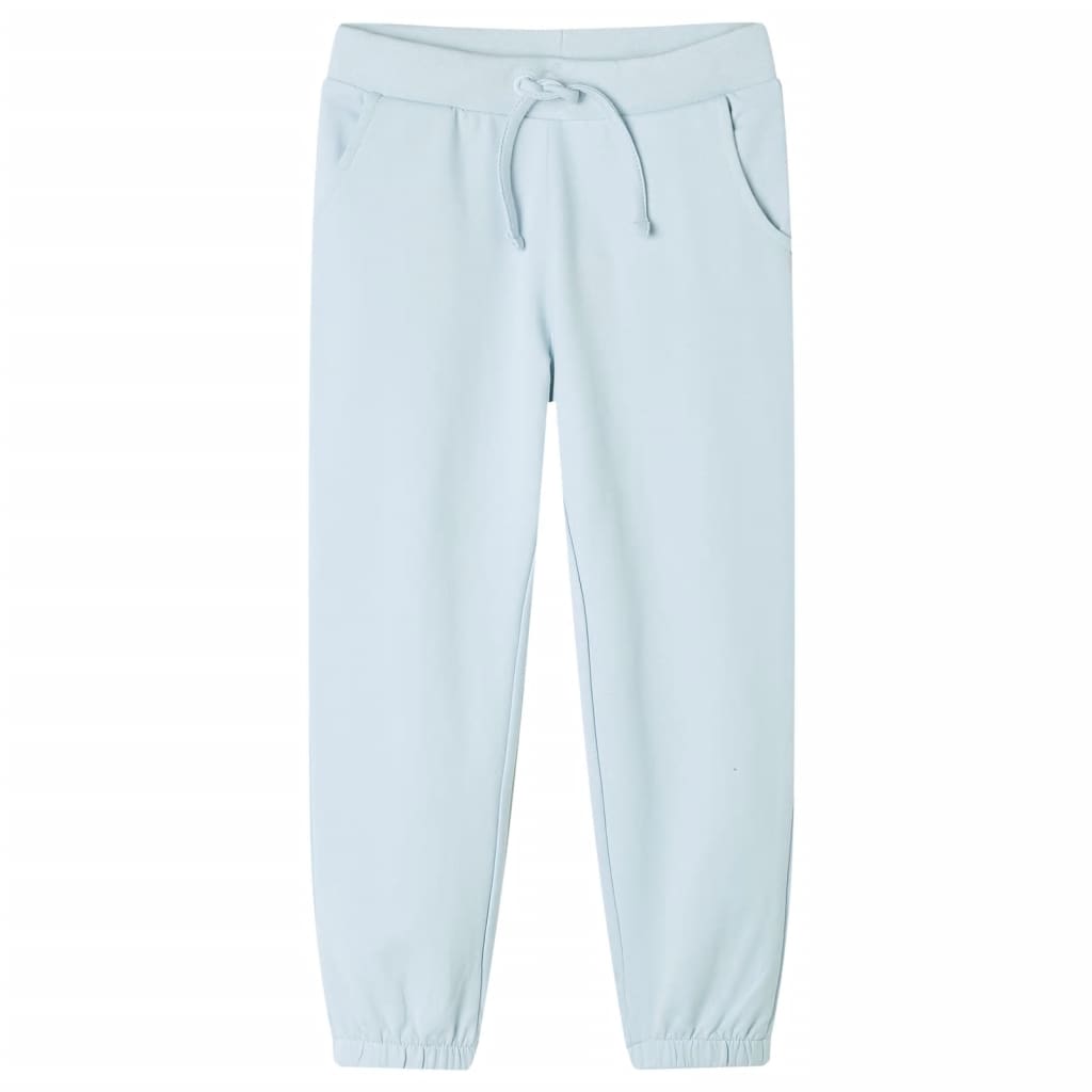 VidaXL Pantalon de survêtement pour enfants 128 bleu clair