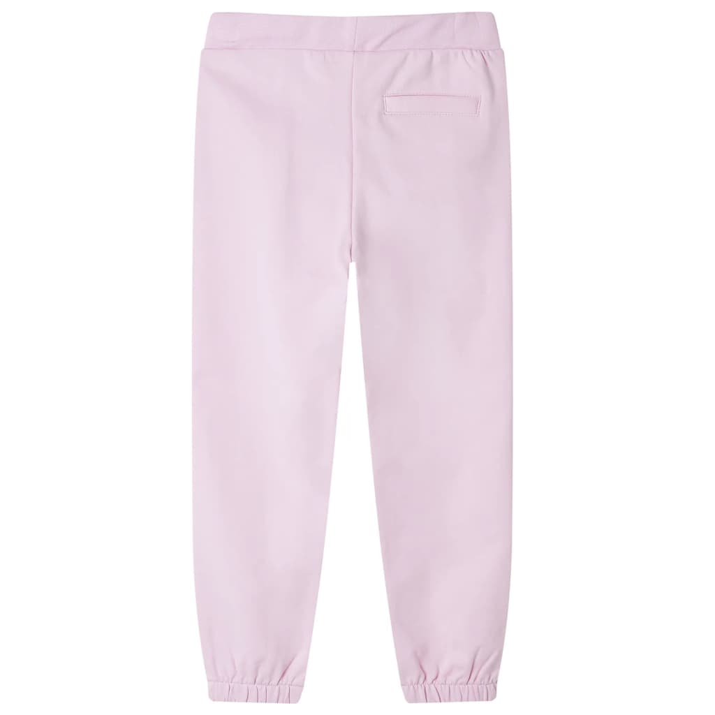 VidaXL Pantalon de survêtement pour enfants 128 rose clair