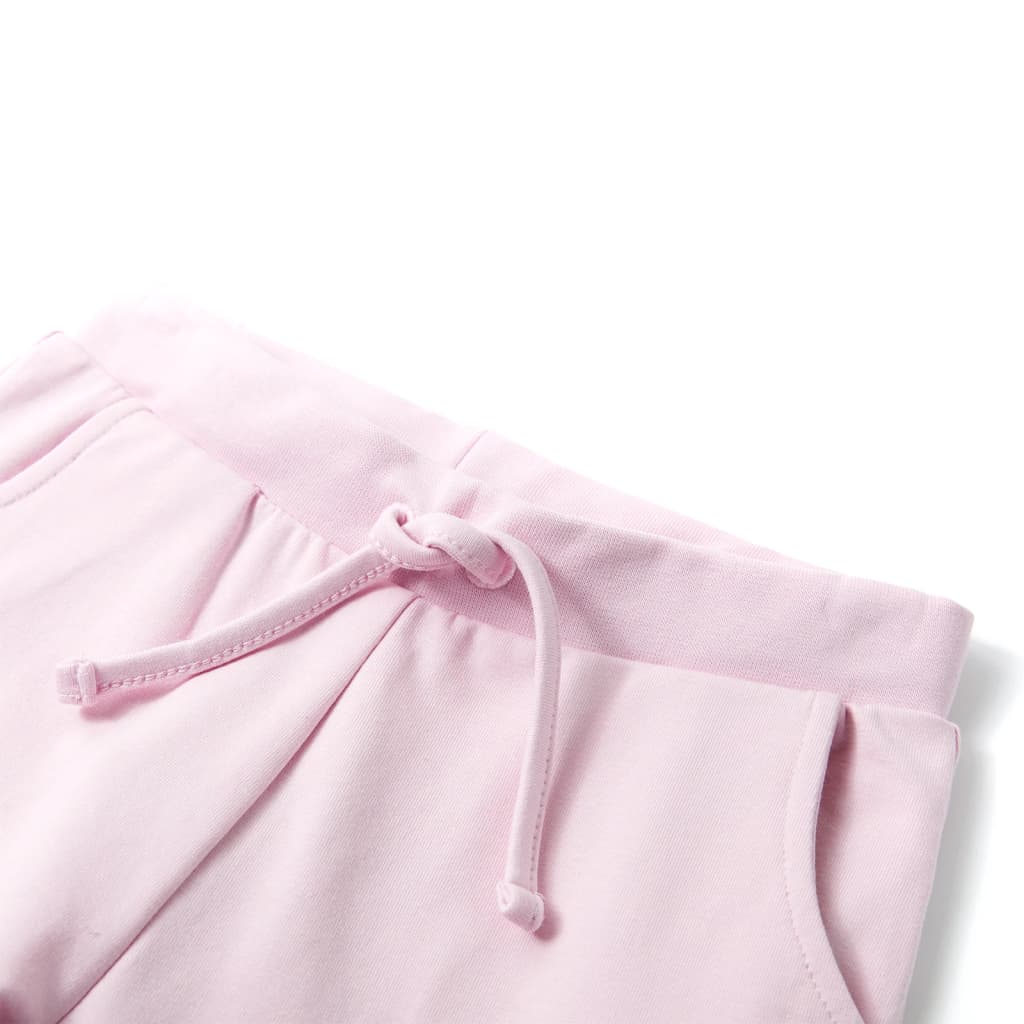VidaXL Pantalon de survêtement pour enfants 128 rose clair
