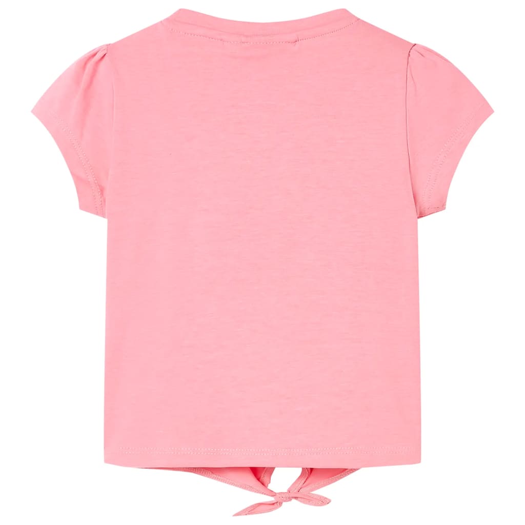 Vidaxl chemise enfant 116 rose fluo