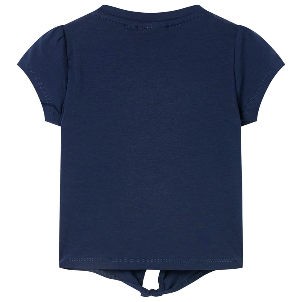 VidaXL Chemise enfant 116 bleu marine