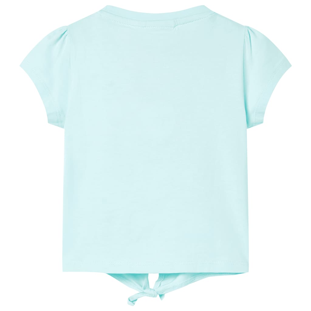 VidaXL chemise enfant 140 bleu mer clair