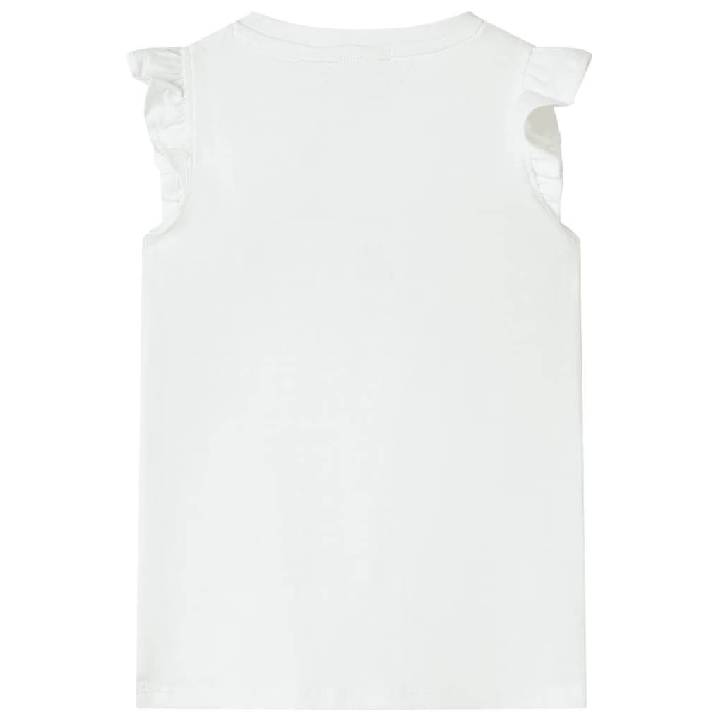 VidaXL Chemise enfant 116 écru