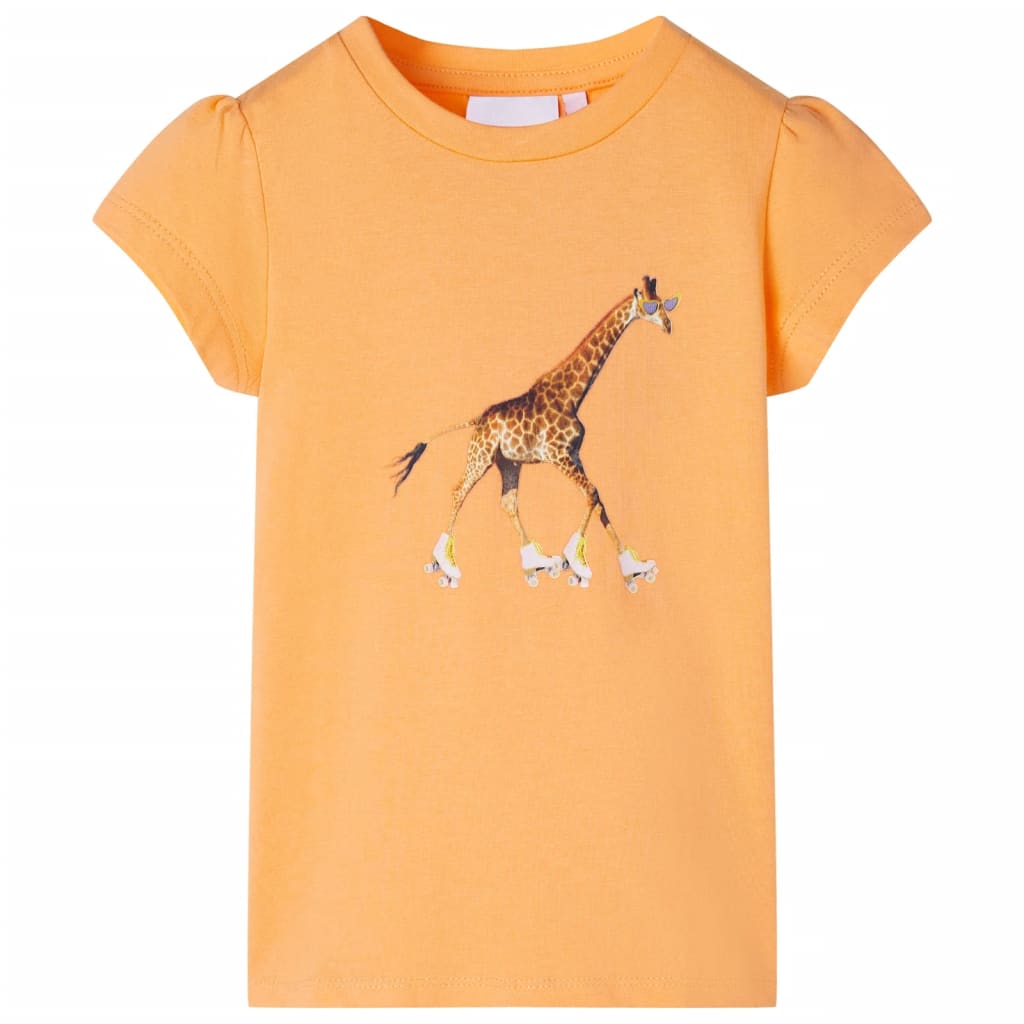 VidaXL Chemise enfant 104 orange vif