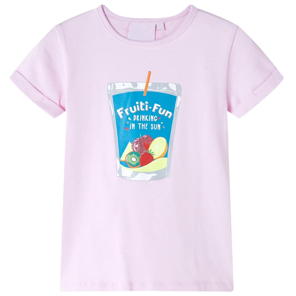 VidaXL Chemise enfant 128 rose tendre