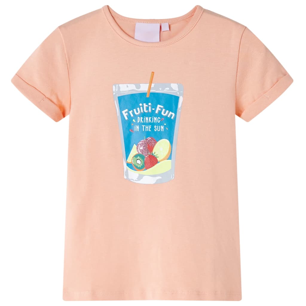 VidaXL Chemise enfant 92 orange clair