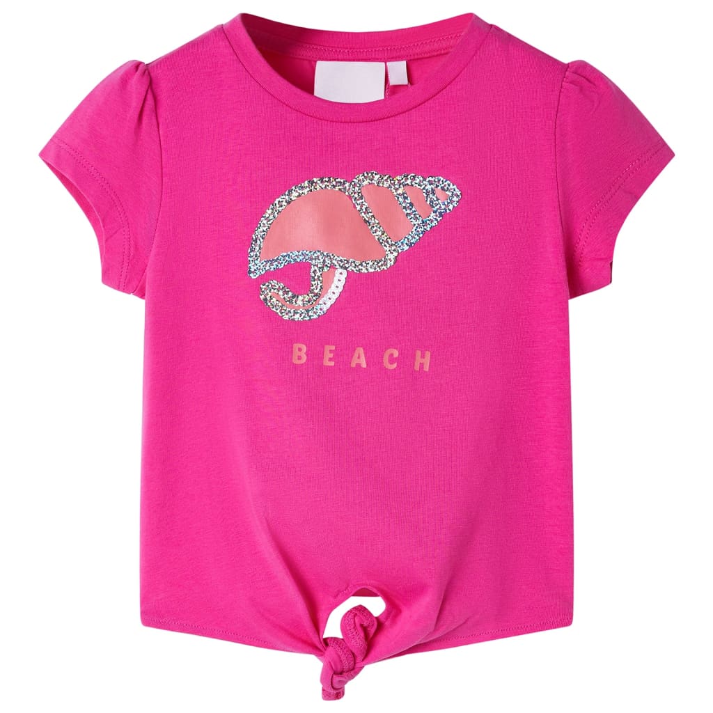 VidaXL chemise enfant 140 rose foncé