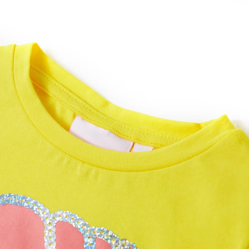 VidaXL chemise enfant 140 jaune