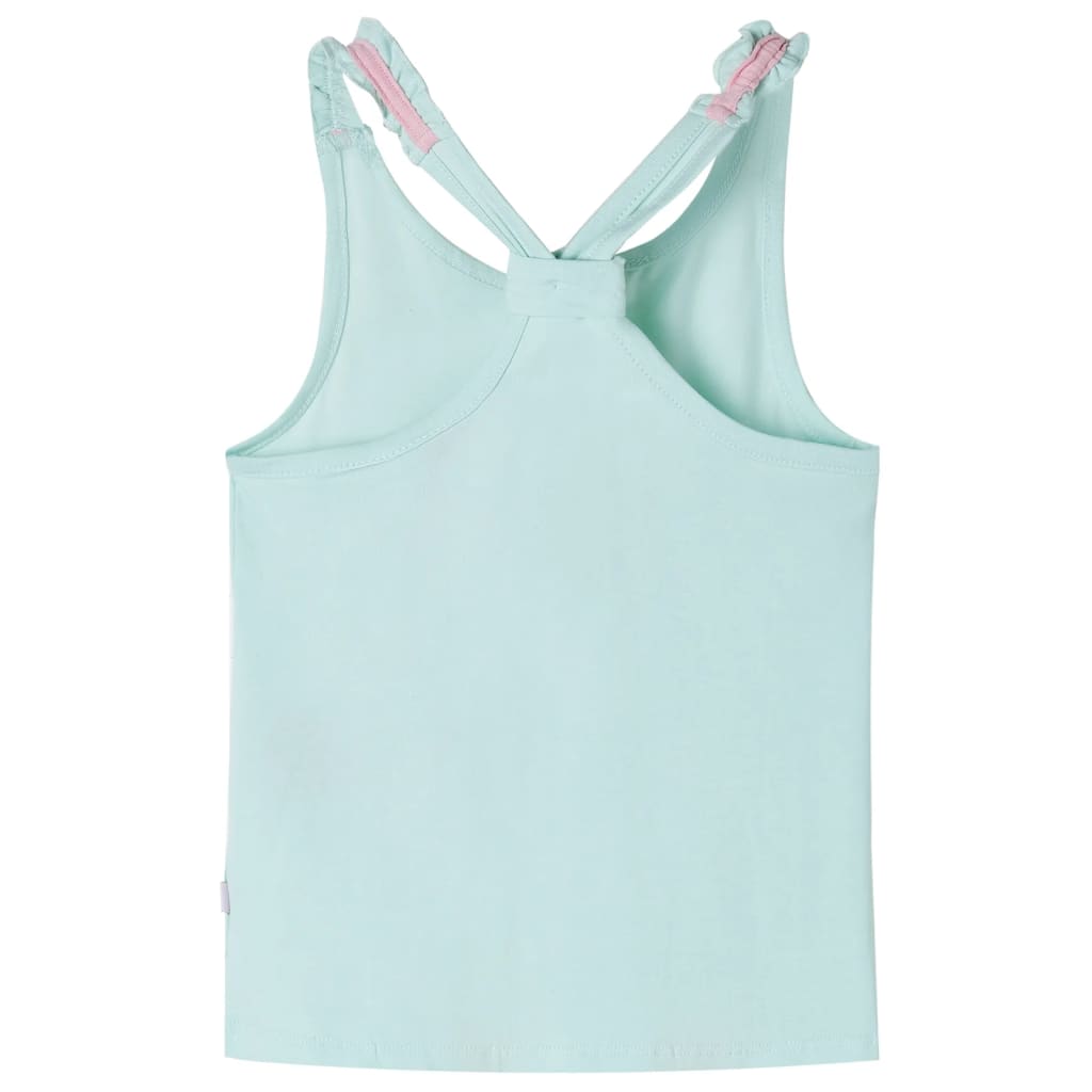 VidaXL Haut enfant 128 menthe clair