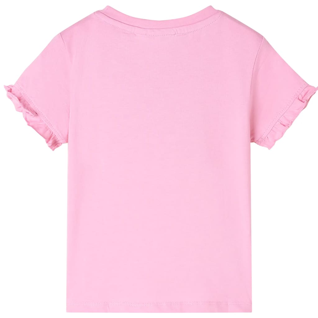 VidaXL Chemise enfant à manches courtes 92 rose vif