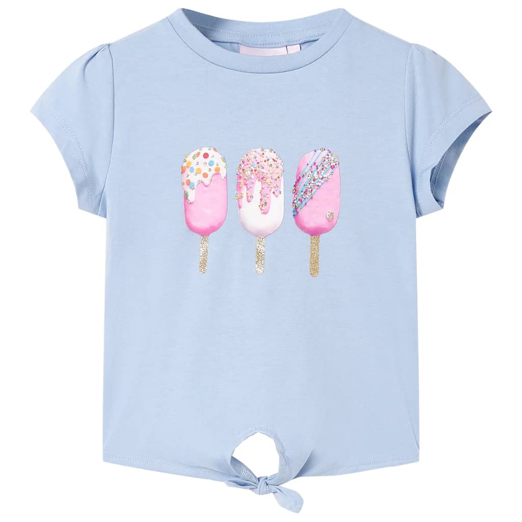 VidaXL Chemise enfant 140 bleu