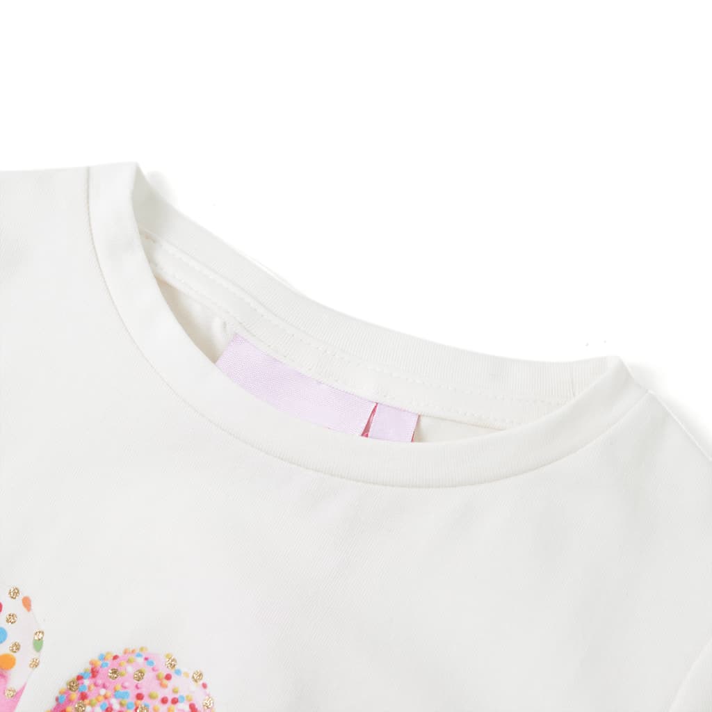 Chemise enfant VidaXL 104 écru