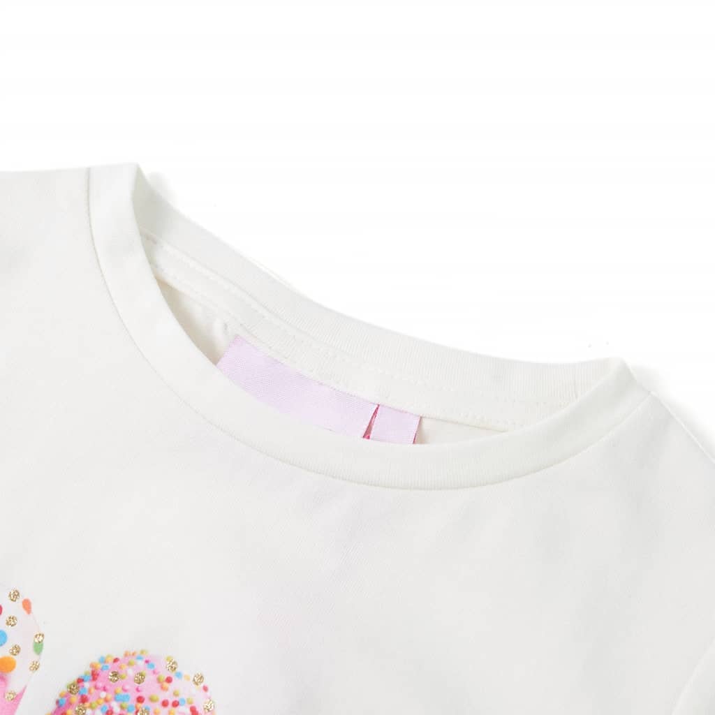 VidaXL Chemise enfant 140 écru