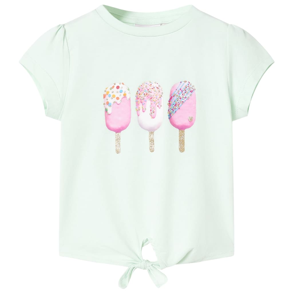 VidaXL Chemise enfant 116 menthe clair