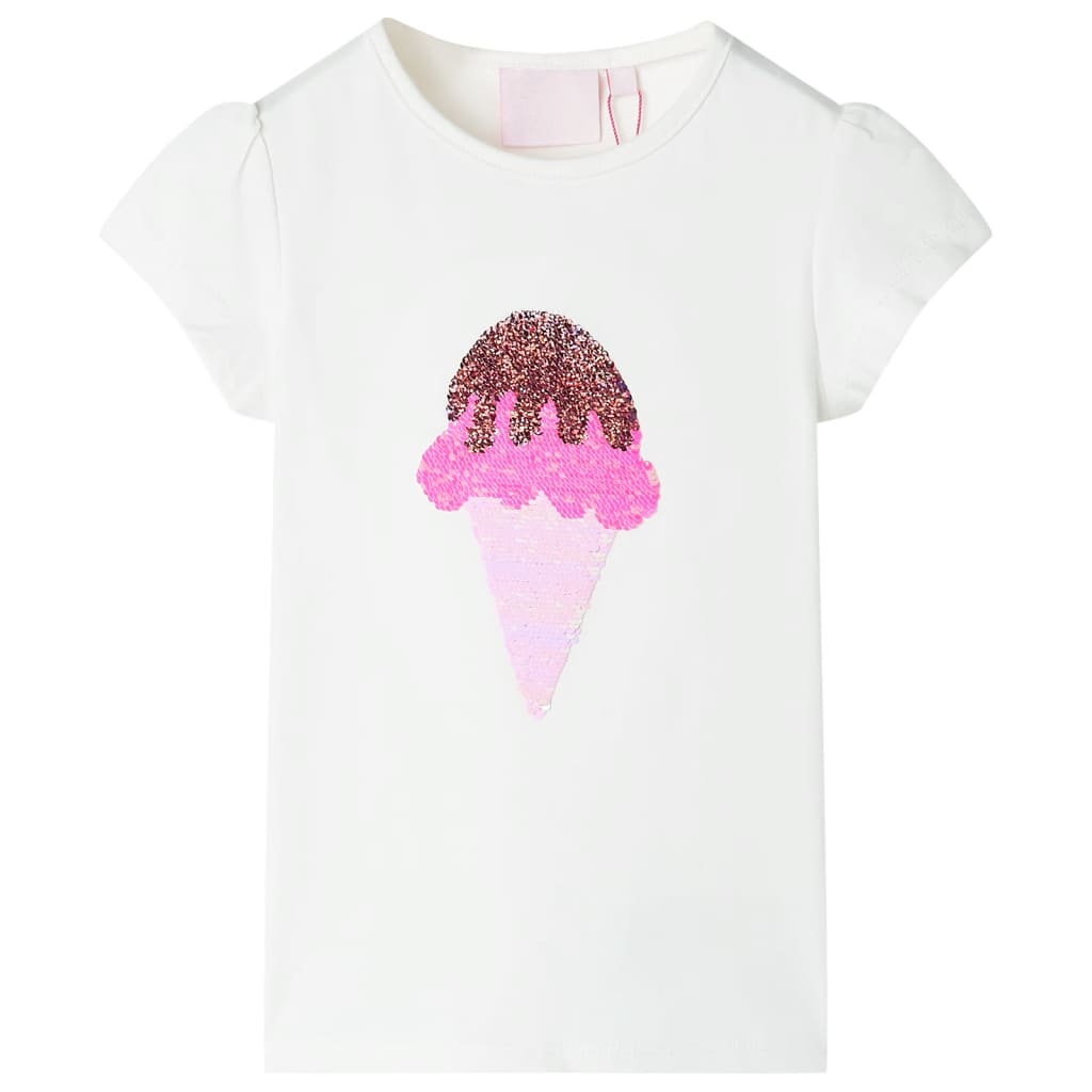 VidaXL Chemise enfant 104 écru