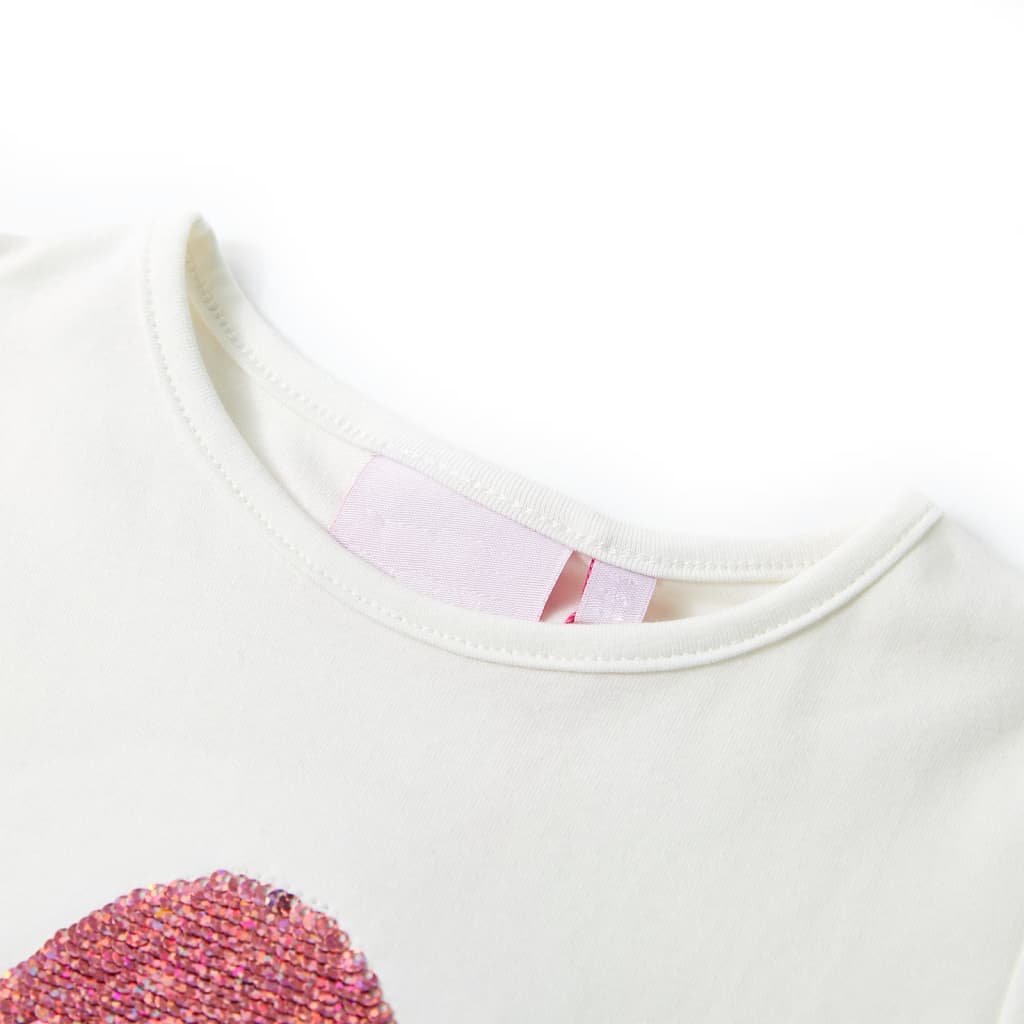 VidaXL Chemise enfant 104 écru
