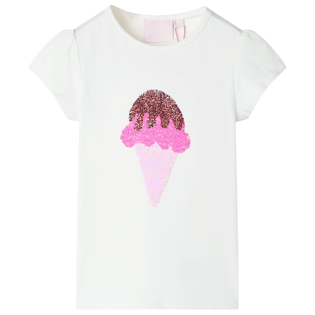 VidaXL Chemise enfant 140 écru