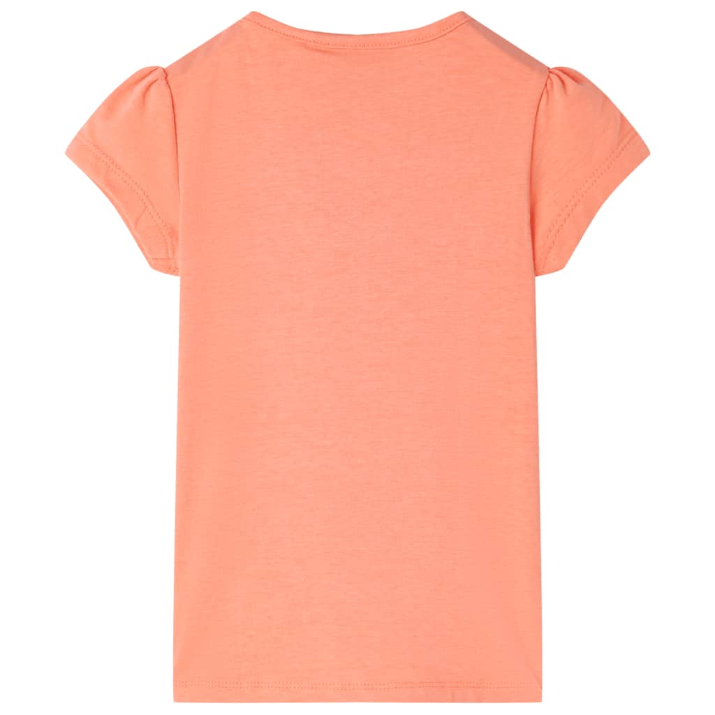 VidaXL Chemise enfant 92 orange fluo