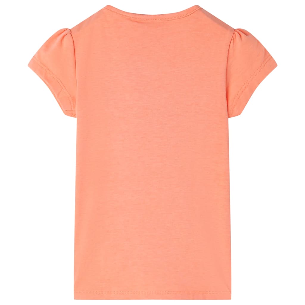 VidaXL Chemise enfant 104 orange fluo