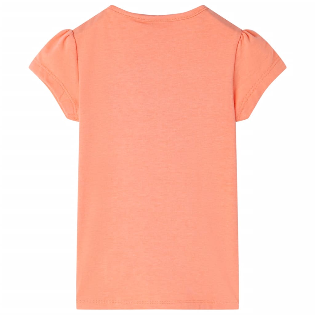 VidaXL Chemise enfant 140 orange fluo