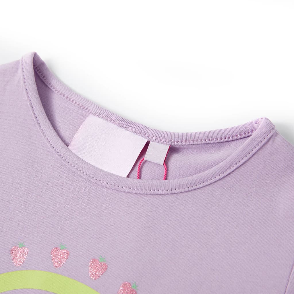 VidaXL Chemise enfant 140 lilas