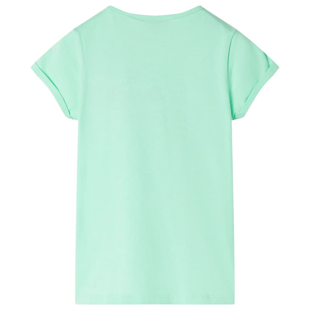 VidaXL Chemise enfant 140 vert vif